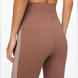 Lululemon Align Super High-Rise Legging Size 6 Spanish Oak Velvet
